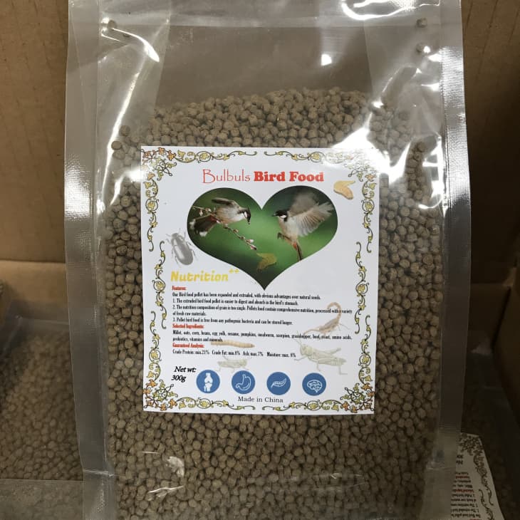 Extruded Bulbul Bird Feed factory